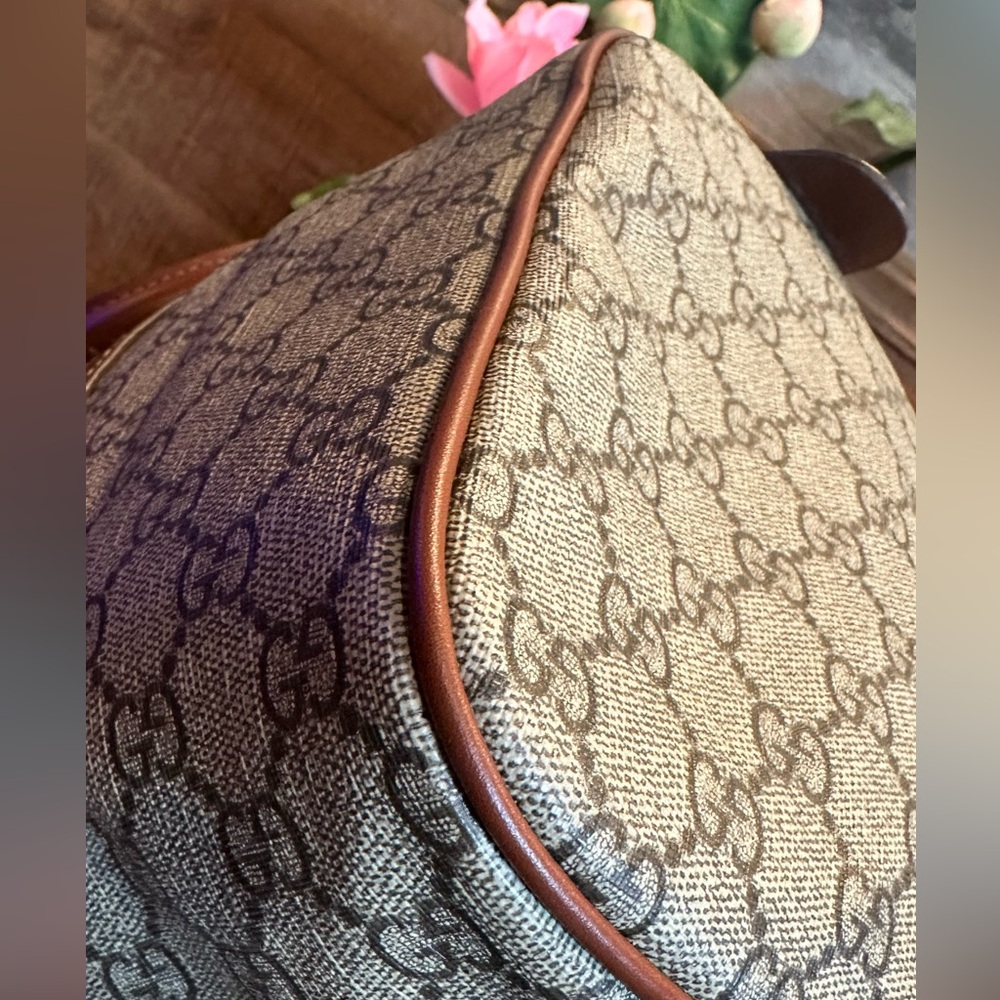 Gucci GG Coated Canvas Boston Bag - Picture 7 of 17